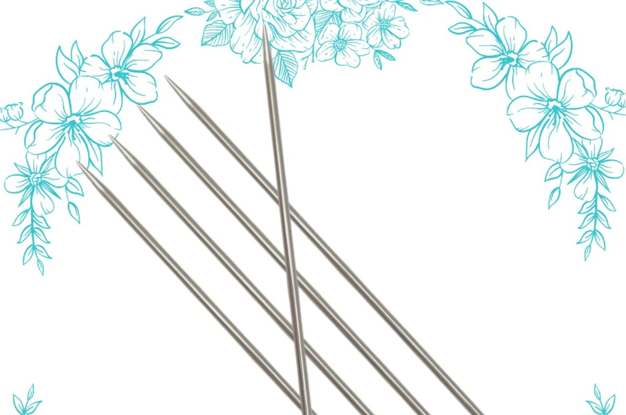 HiyaHiya 6" SHARP Double Point Set with Nirvana Case - Sizes US 1 to 9